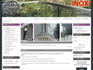 Zig Zak - firma oferująca m.in. słupki balustradowe